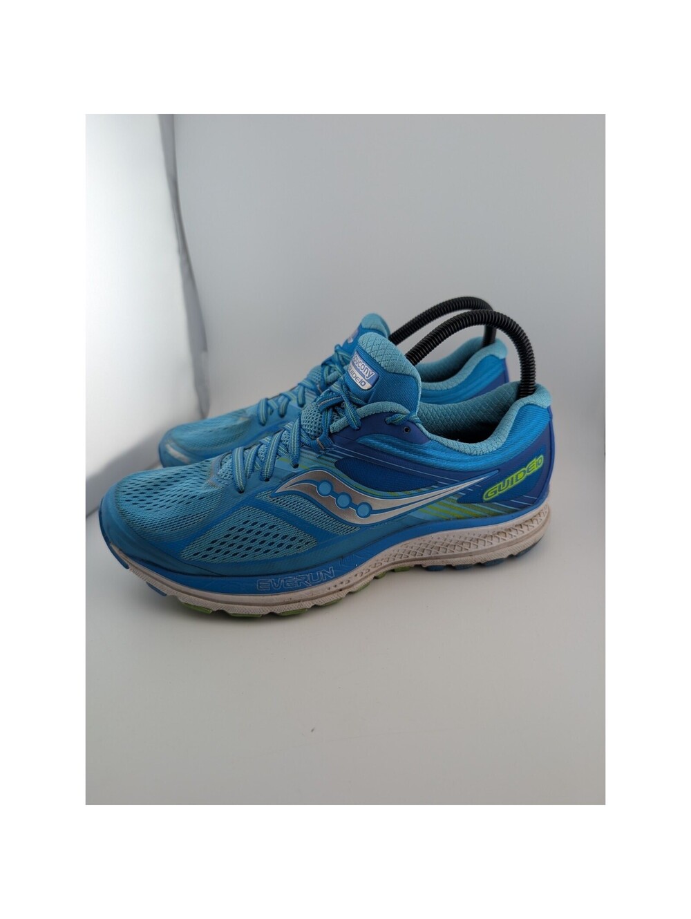 Saucony Guide Women's Size 8.5 Blue Sneakers Running Shoes Silver - Picture 6 of 9